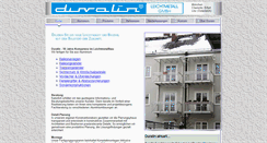 Desktop Screenshot of duralin.de
